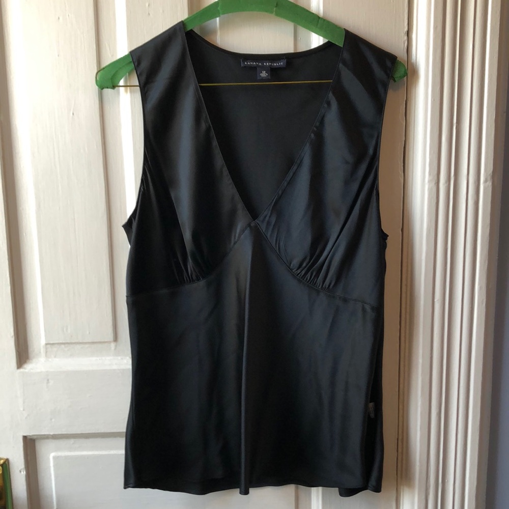 Banana Republic silk top size 12